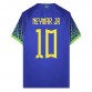 Brasilien Neymar Jr 10 2023/2024 Borta Fotbollströjor Kortärmad